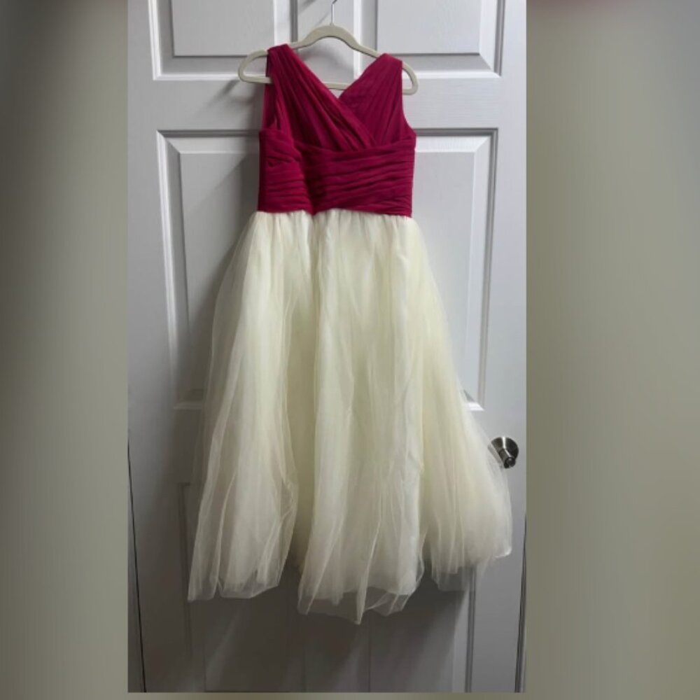 Bill Levkoff Girl’s Pink Flower Dress Size 10